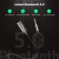Bộ thu Bluetooth 5.0 UGREEN CM309 - Tích hợp mic đàm thoại trên ô tô -  Kết nối đồng thời 2 thiết bị hỗ trợ nghe và gọi