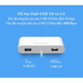 Bộ Chuyển Đổi USB Type C sang VGA, LAN và USB UGREEN 30439