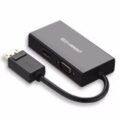 Cáp chuyển đổi đa năng 1 trong 3 từ Displayport đầu đực sang HDMI + VGA + DVI-D (24+1) đầu cái UGREEN DP110 20420