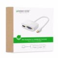 Bộ chuyển mini DP sang HDMI và VGA UGREEN MD108