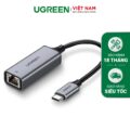 Cáp chuyển Type C sang cổng mạng LAN RJ45 UGREEN CM199