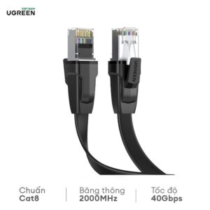 Dây cáp mạng Cat8 UGREEN NW134 truyền dữ liệu 40Gbps