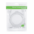 Dây cáp mạng Cat6 tròn UGREEN NW102 màu trắng