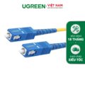Cáp quang UGREEN NW131 - Lõi đơn SC sang SC, tốc độ quang điện - Bọc nhựa TPE chắc chắn