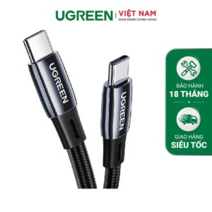 Cáp sạc nhanh Type C PD60W UGREEN US331