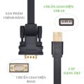 Cáp lập trình cổng COM USB 2.0 RS232 UGREEN CR107