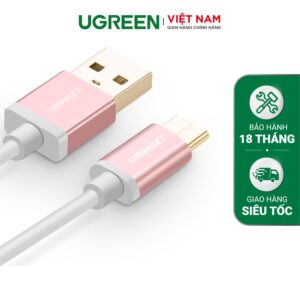 Dây cáp chuyển đổi USB 2.0 sang USB Type C dài từ 0.25-2M UGREEN US188