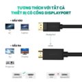 Cáp chuyển đổi DisplayPort sang HDMI UGREEN DP101