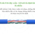 Dây cáp mạng Cat6 UGREEN NW102 cáp tròn màu xanh