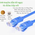 Dây cáp mạng Cat6 UGREEN NW102 cáp tròn màu xanh