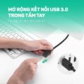 UGREEN US129 Cáp nối dài USB 3.0, Tương Thích Rộng, Chống Gỉ, Đầu Mạ Vàng