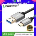 Dây USB 3.0 đầu đực sang USB type C đầu đực chính hãng UGREEN US187