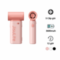 Quạt Cầm Tay Mini JISULIFE Life9 Pin 3600mAh