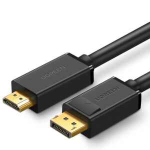 UGREEN DP Male to HDMI Male Cable 2m (Black)