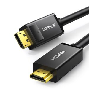 UGREEN DP Male to HDMI Male Cable 1m (Black)