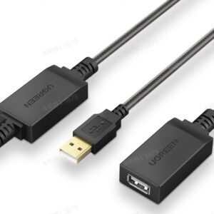 UGREEN USB 2.0 Active Extension Cable with Chipset 20m (Black)