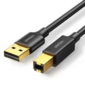 UGREEN USB 2.0 AM to BM Print Cable 1.5m (Black)
