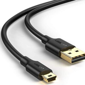 UGREEN USB 2.0 A Male to Mini 5 Pin Male Cable 1m (Black)