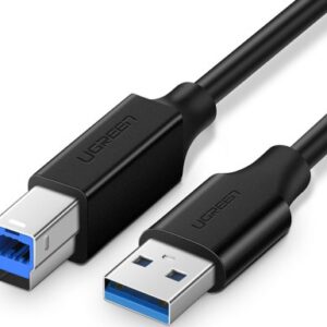 UGREEN USB 3.0 AM to BM Print Cable 2m (Black)