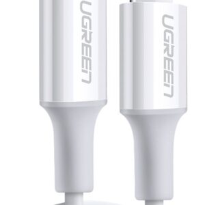 UGREEN USB-C to Lightning PD Fast Charging 3A Max White 1m
