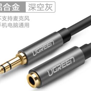 UGREEN 3.5mm Male to 3.5mm Female Extension Cable 1.5m (Black)
