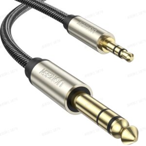 UGREEN 3.5mm to 6.35mm TRS Stereo Audio Cable 2m (Gray)