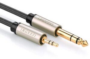 UGREEN 3.5mm to 6.35mm TRS Stereo Audio Cable 3m (Gray)