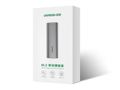 UGREEN USB-C to M.2 NGFF 5G Enclosure A TO C Cable 50cm - Ảnh 2
