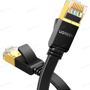 UGREEN Cat 7 U/FTP Lan Cable Flat Design 2m (Black)