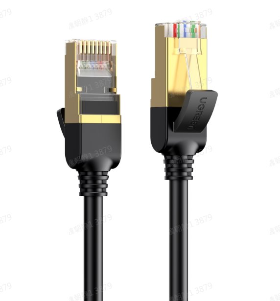 UGREEN Cat 7 F/FTP Lan Cable 1m (Black)