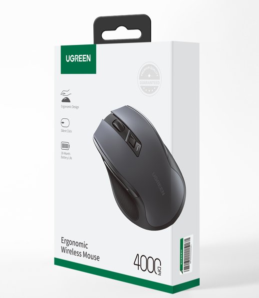 UGREEN Ergonomic Wireless Mouse (Blue) - Ảnh 10