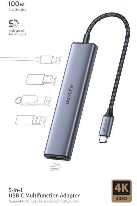 UGREEN USB-C Multifunction Adapter