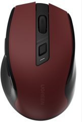 UGREEN Ergonomic Wireless Mouse (Red)