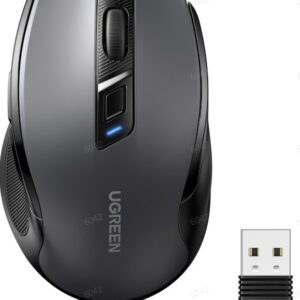 UGREEN Ergonomic Wireless Mouse (Dark Gray)