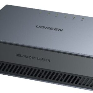 UGREEN 5-Port Gigabit Ethernet Switch Aluminum Housing EU
