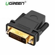 UGREEN DVI 24+1 Male to HDMI Female Adapter (Black)