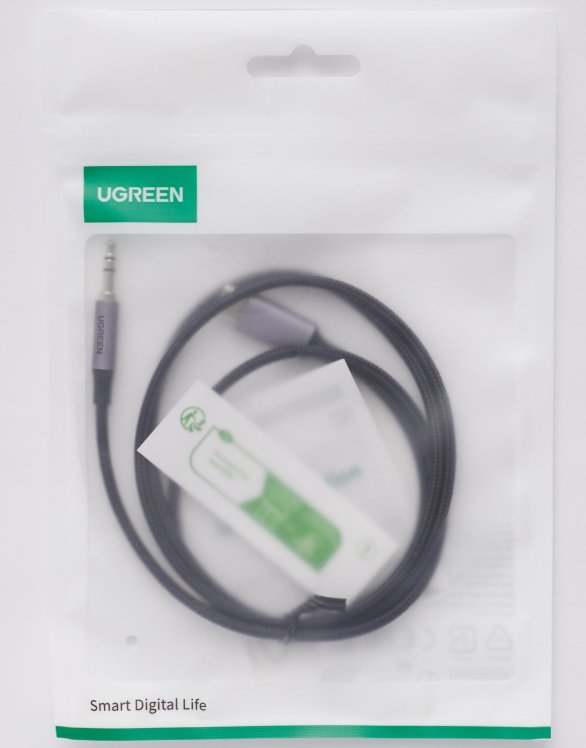 UGREEN USB-C Male to 3.5mm Male Audio Cable with Chip 1m - Ảnh 2
