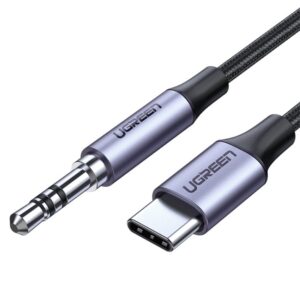 UGREEN USB-C Male to 3.5mm Male Audio Cable with Chip 1m