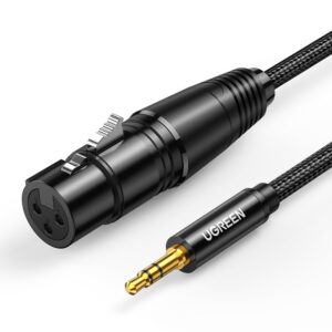 UGREEN 3.5mm Three-Pole Male to XLR Female Audio Cable 2m