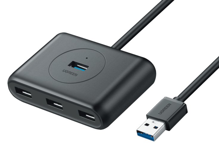 UGREEN USB 3.0 Hub 0.5m (Black)