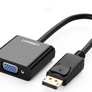 UGREEN DP Male to VGA Female Converter (Black)