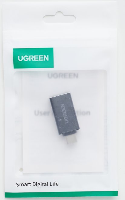 UGREEN USB-C to USB 3.0 A Female Adapter (Black) - Ảnh 2