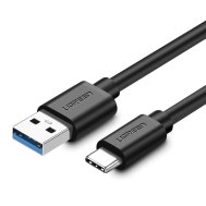 UGREEN USB 3.0 A Male to Type C Male Cable Nickel Plating 1m (black)
