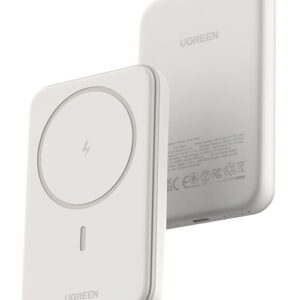 UGREEN 5000mAh Magnetic Wireless Power Bank Beige