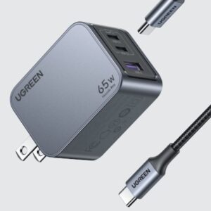 UGREEN Nexode Pro 65W 3-Port GaN Fast Charger Set US