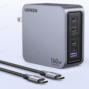 UGREEN Nexode Pro 160W 4-Port GaN Fast Charger Set US