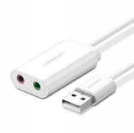 UGREEN USB 2.0 External Sound Adapter (White)