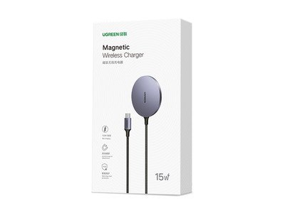UGREEN Magnetic Wireless Charger 15W Max - Ảnh 2