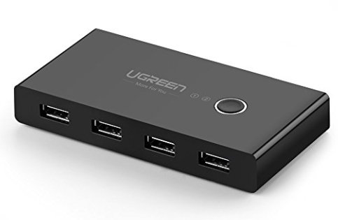 UGREEN 2 In 4 Out USB 2.0 Sharing Switch Box - Ảnh 3