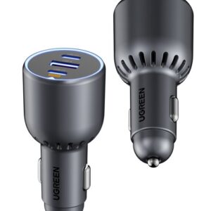 UGREEN 130W 3-Port Fast Car Charger- Không cáp
